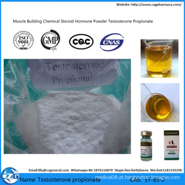 Intermediários Farmacêuticos Steriod Powder Testosterone Propionate